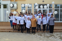 Flash-mob cu genericul "Neglijența Provoacă Delincvența!” la Căuşeni