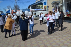 Flash-mob cu genericul "Neglijența Provoacă Delincvența!” la Căuşeni