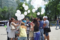 Flash-mob organizat cu ocazia Zilei Internaţionale a Copilului