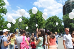Flash-mob organizat cu ocazia Zilei Internaţionale a Copilului