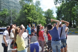 Flash-mob organizat cu ocazia Zilei Internaţionale a Copilului
