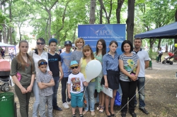 Flash-mob organizat cu ocazia Zilei Internaţionale a Copilului