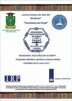 Reprezentanții mass-media sunt invitați la festivitatea de deschidere a renumitului concurs studenţesc „Hexagonul Facultăţilor de Drept”